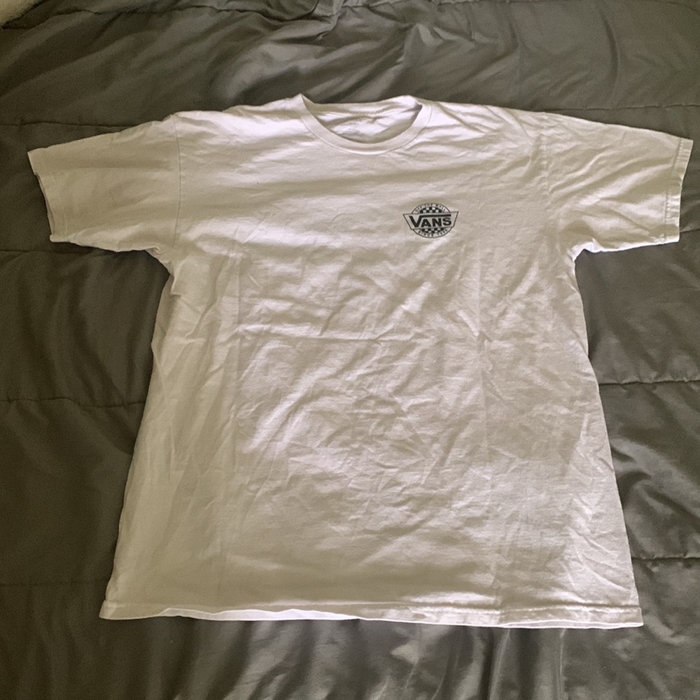 mens basic vans logo tee